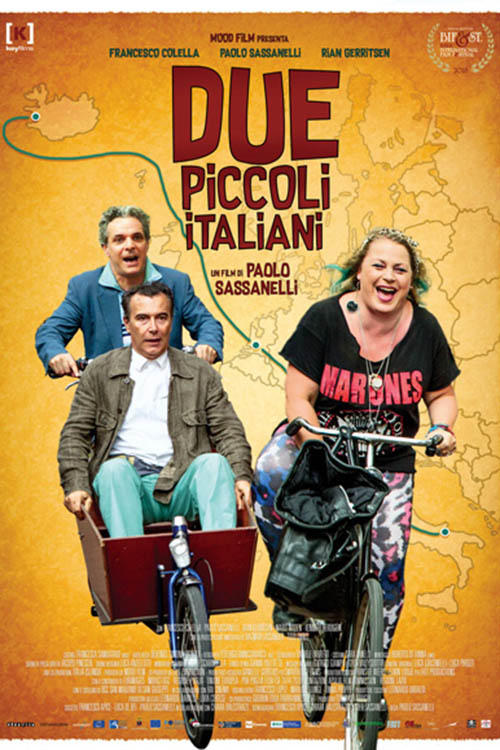 Movie poster for Due Piccoli Italiani (2018)