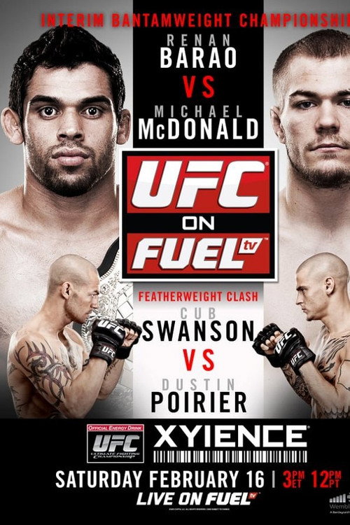 Movie poster for UFC on Fuel TV 7: Barao vs. McDonald (2013)