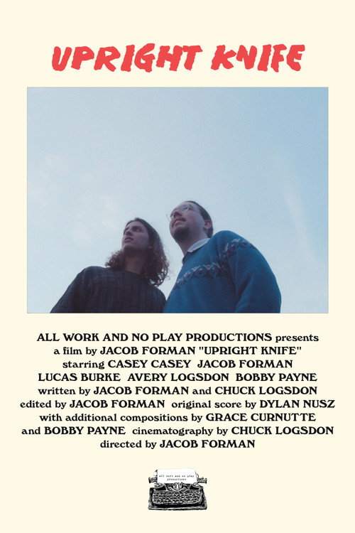 Movie poster for Upright Knife (2022)