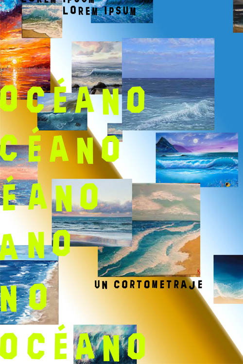 Movie poster for océano