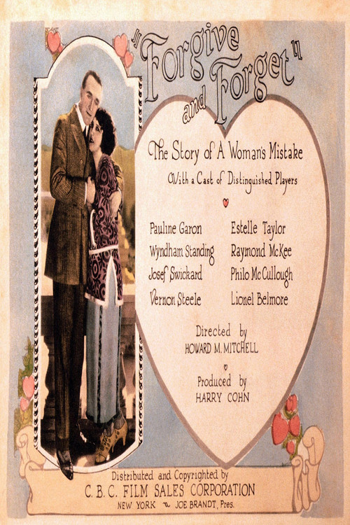 Movie poster for Forgive and Forget (1923)