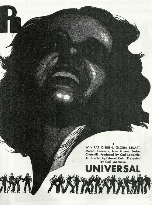 Movie poster for Laughter in Hell (1933)