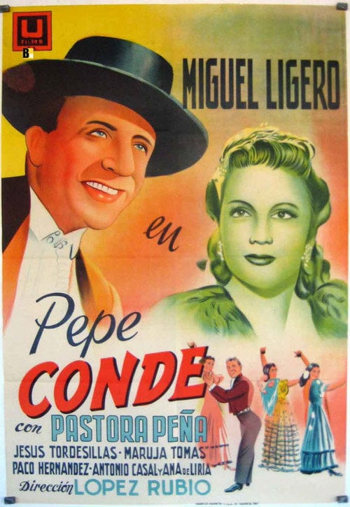 Movie poster for Pepe Conde (1941)