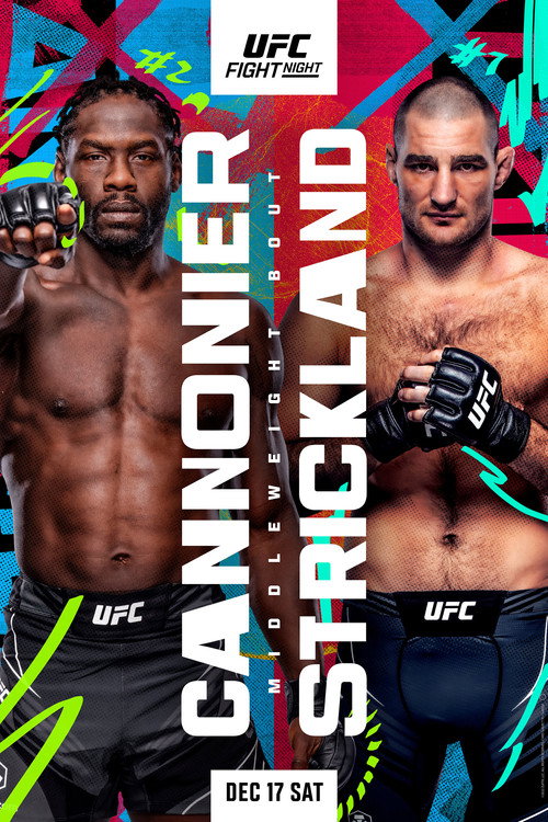 Movie poster for UFC Fight Night 216: Cannonier vs. Strickland (2022)