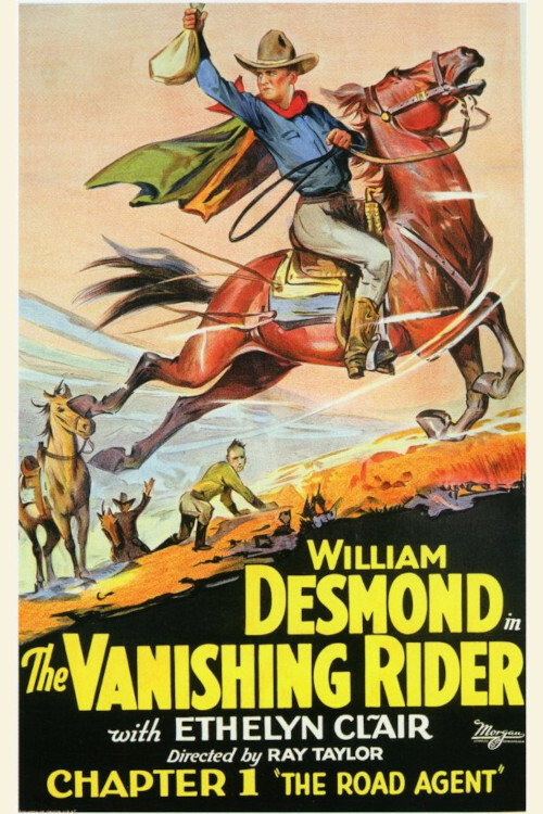 Movie poster for The Vanishing Rider (1928)