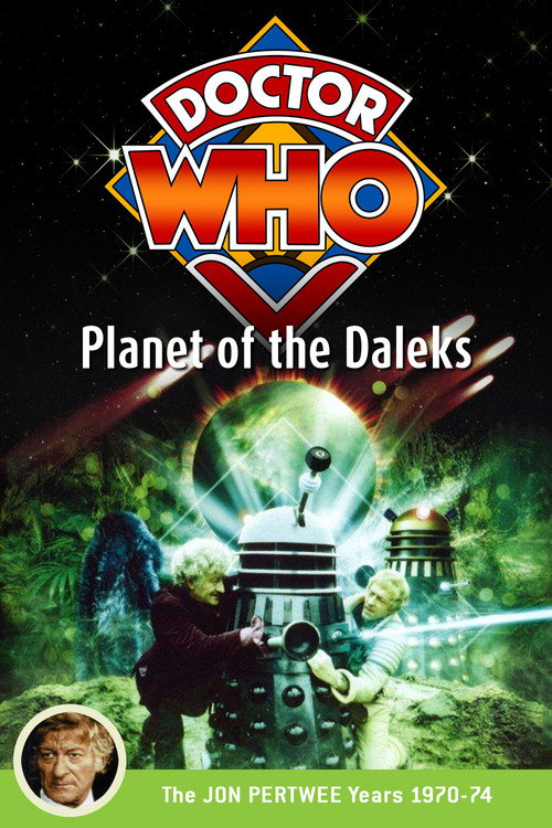 Movie poster for Doctor Who: Planet of the Daleks (1973)