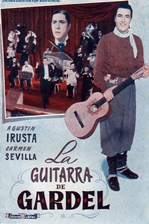 Movie poster for La Guitarra de Gardel (1949)