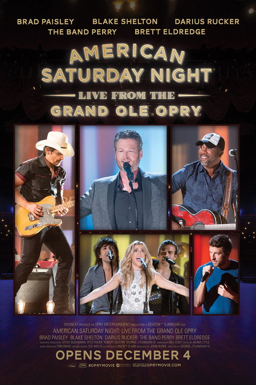 Movie poster for American Saturday Night: Live from the Grand Ole Opry (2015)