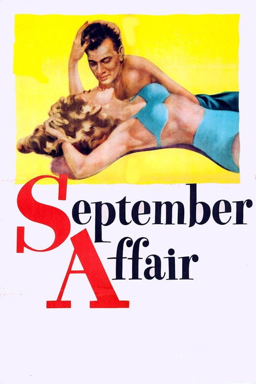Movie poster for September Affair (1950)