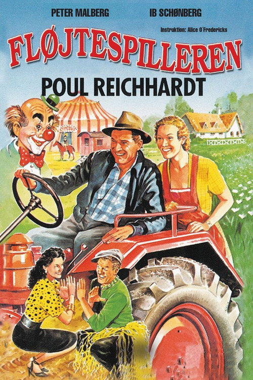 Movie poster for Fløjtespilleren (1953)