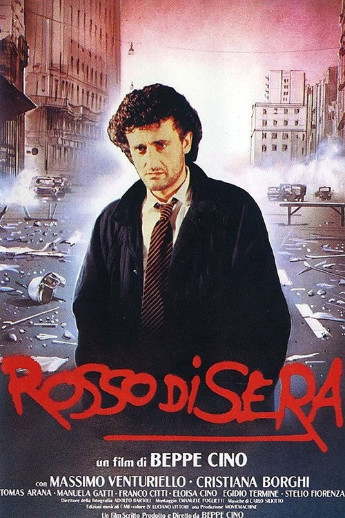 Movie poster for Rosso di sera (1989)