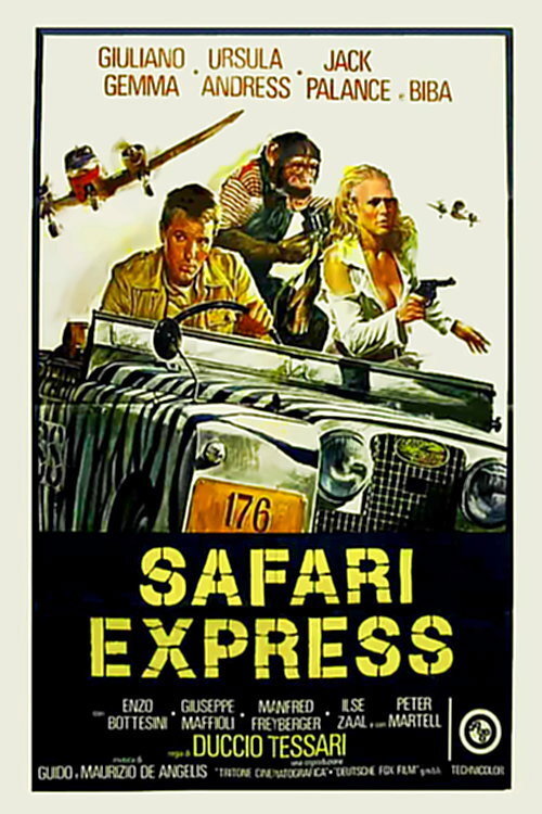 Movie poster for Safari Express (1976)