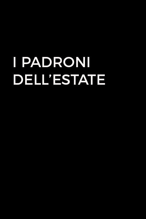 Movie poster for I padroni dell'estate (1987)