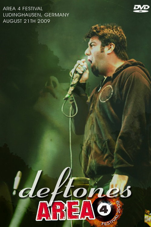 Movie poster for Deftones: Live at Area4 (2009)
