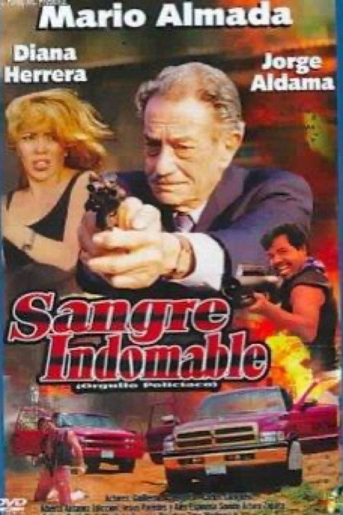 Movie poster for Sangre indomable (1998)