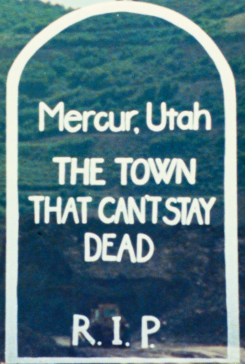 Movie poster for Mercur: The Town that Can't Stay Dead (1983)