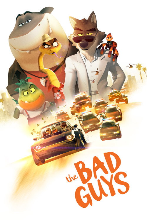Movie poster for The Bad Guys (2022)
