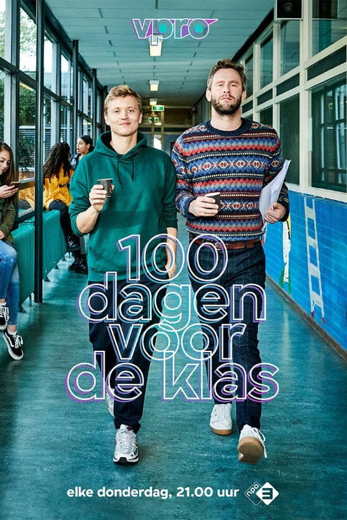 Series poster for 100 dagen voor de klas (2020)