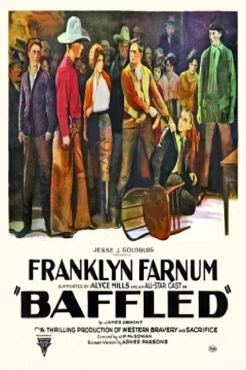 Movie poster for Baffled (1924)