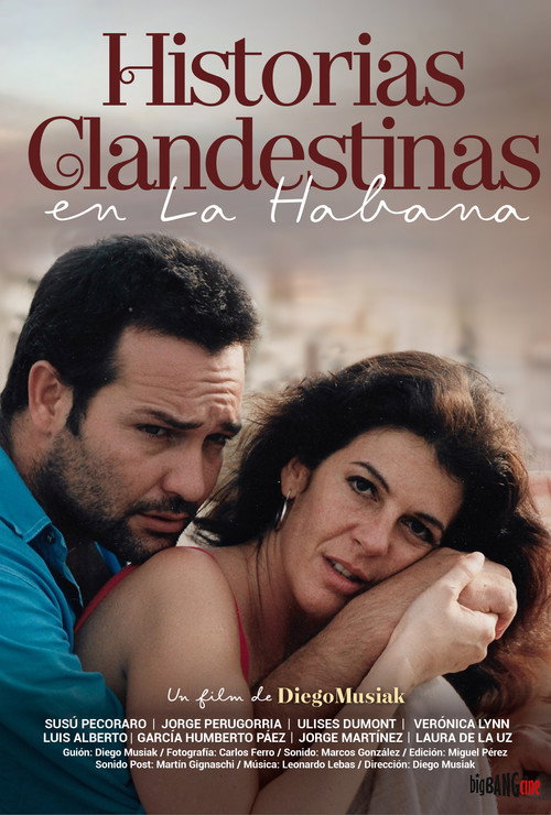 Movie poster for Clandestine Stories in Havana (1997)