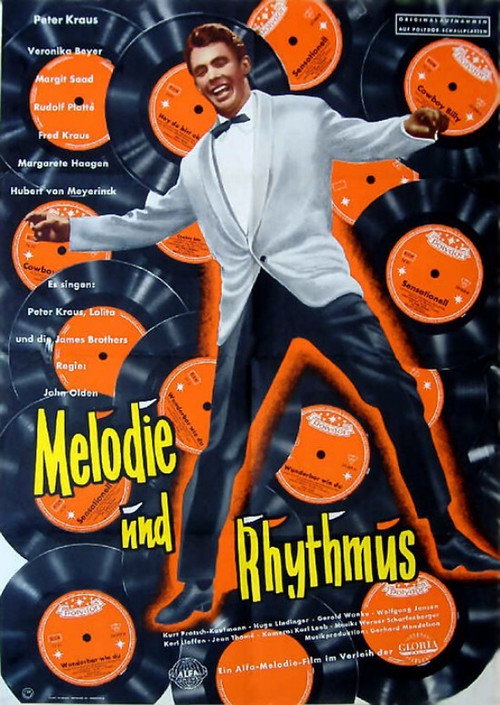 Movie poster for Melodie und Rhythmus (1959)