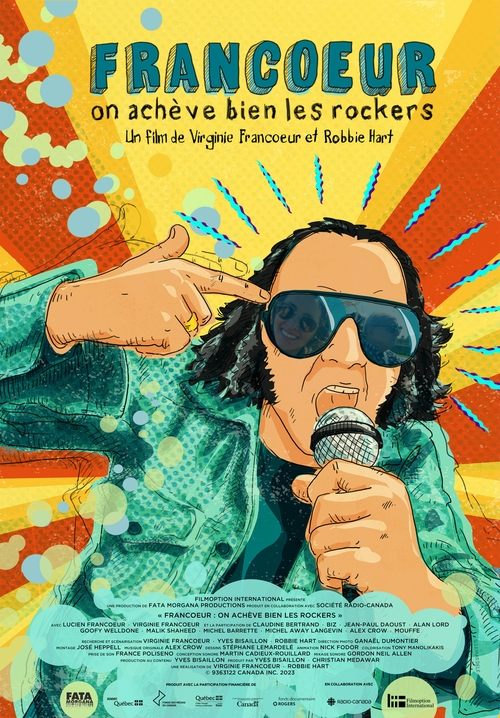 Movie poster for Francoeur : On achève bien les rockers (2023)