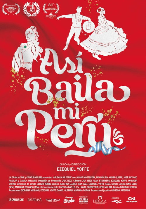 Movie poster for Así baila mí Perú (2024)