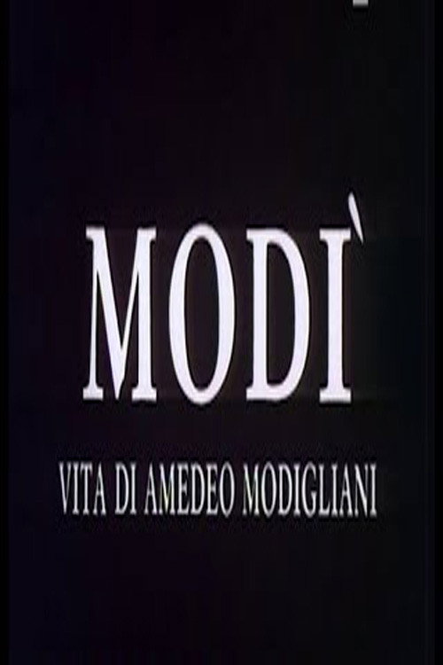 Movie poster for Modì (1989)