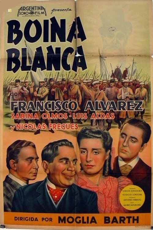 Movie poster for Boina blanca (1941)