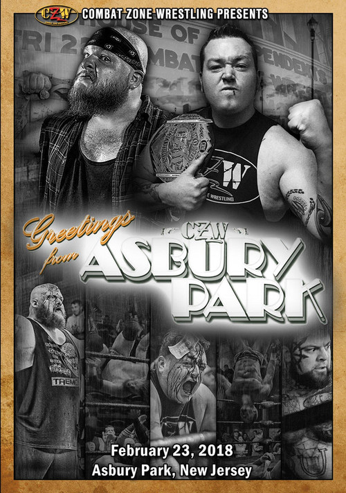 Movie poster for CZW Greetings from Asbury Park (2018)