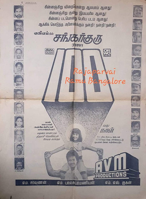 Movie poster for Shankar Guru (1987)