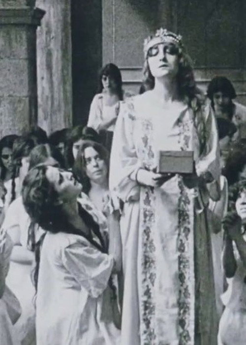 Movie poster for The Legend of Saint Barbara (1918)