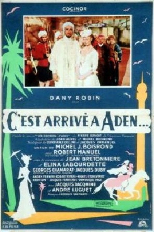 Movie poster for It Happened in Aden (1956)