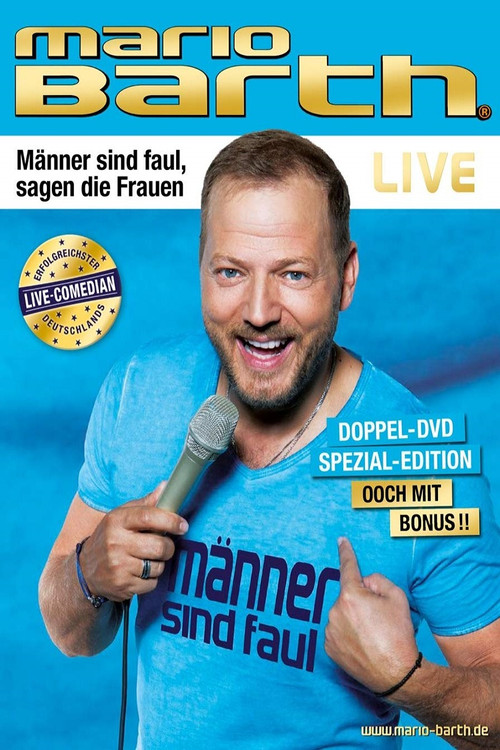 Movie poster for Mario Barth: Männer sind faul, sagen die Frauen (2019)