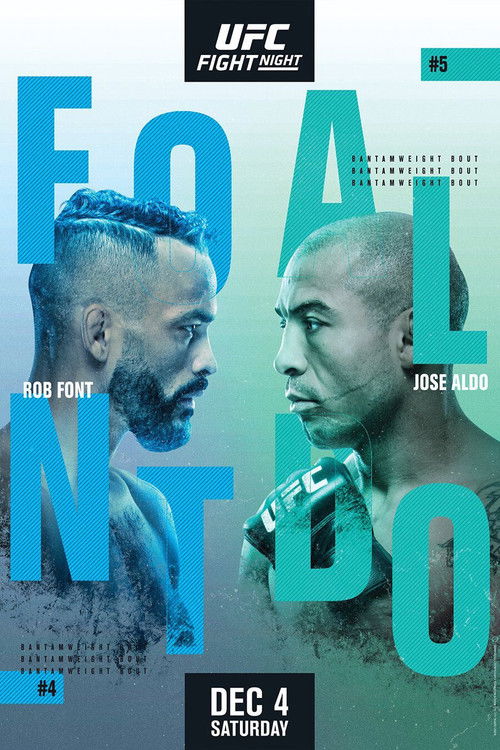 Movie poster for UFC on ESPN 31: Font vs. Aldo (2021)