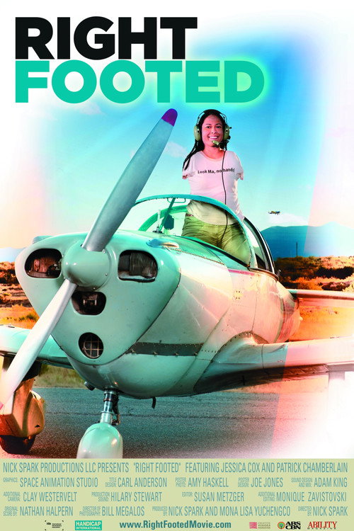 Movie poster for Right Footed (2015)