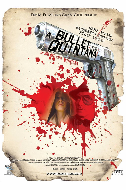 Movie poster for A Bullet for Quintana (2008)