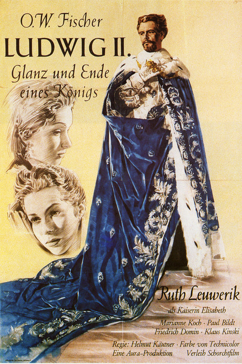 Movie poster for Ludwig II (1955)