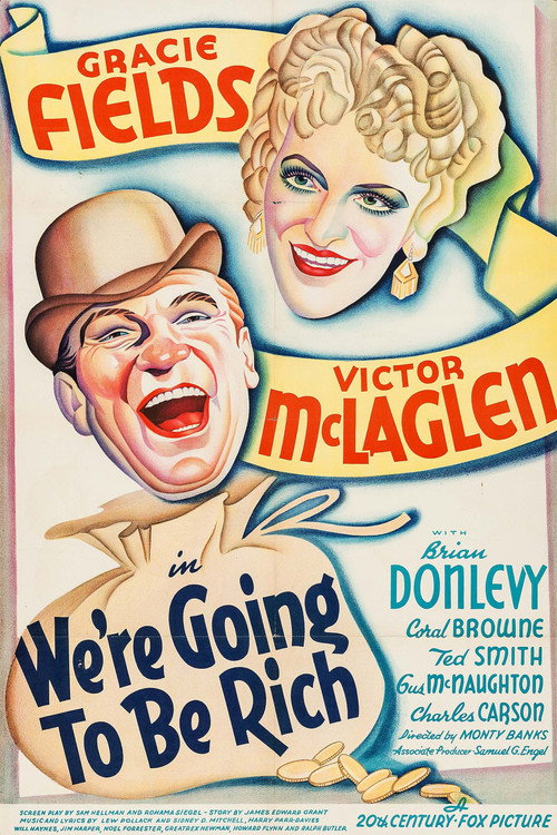 Movie poster for We're Going to Be Rich (1938)
