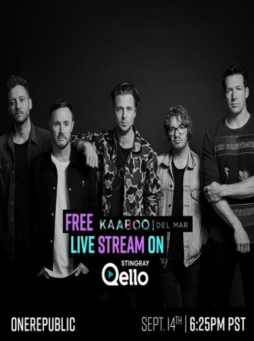 Movie poster for OneRepublic Live Kaaboo Del Mar Festival (2019)