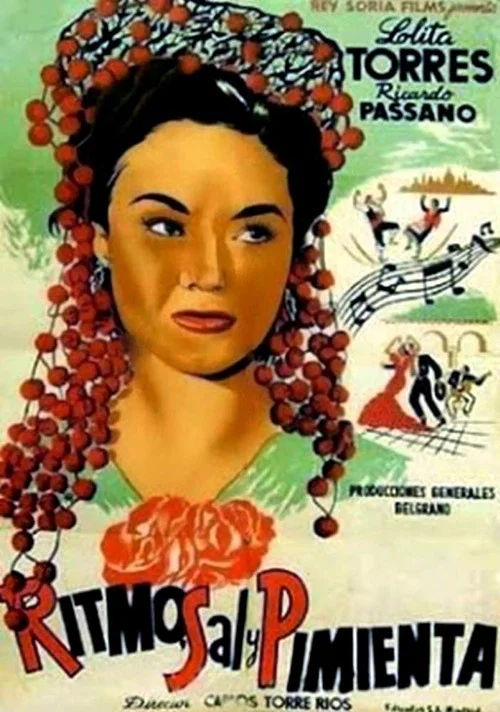 Movie poster for Ritmo, Sal y Pimienta (1951)