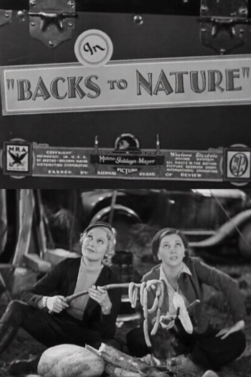 Movie poster for Backs to Nature (1933)