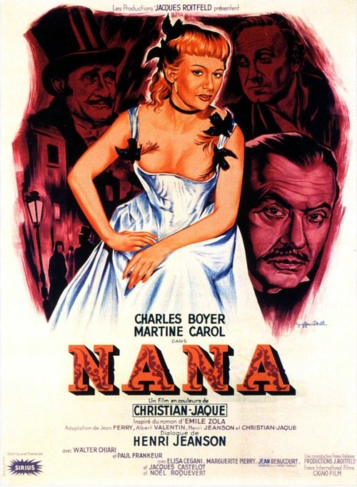 Movie poster for Nana (1955)