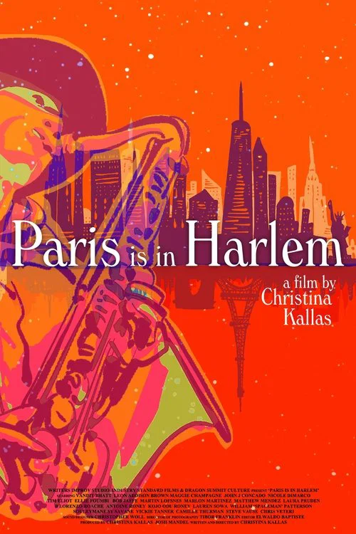 Movie poster for Paris is in Harlem (2022)