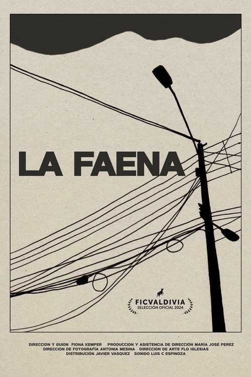 Movie poster for La Faena (2024)
