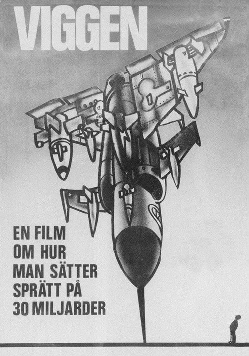 Movie poster for Viggen 37 - ett militärplans historia (1973)