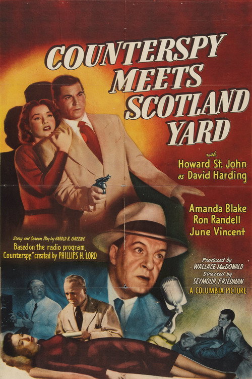 Movie poster for Counterspy Meets Scotland Yard (1950)
