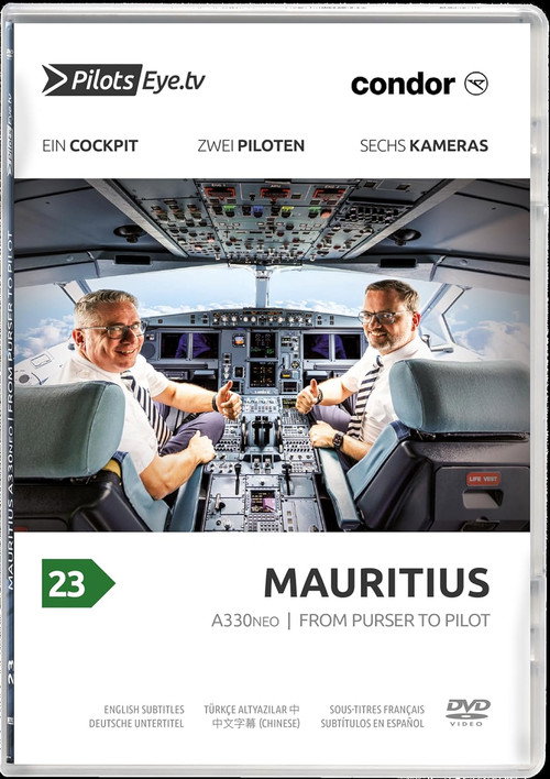 Movie poster for PilotsEYE.tv Mauritius A330NEO (2025)