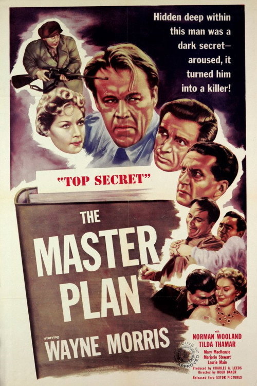 Movie poster for The Master Plan (1954)