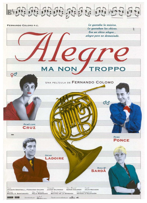 Movie poster for Alegre ma non troppo (1994)
